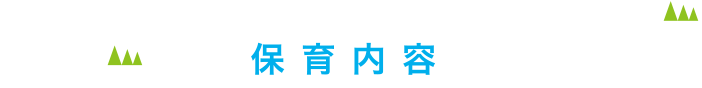 保育内容